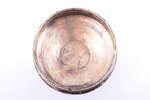 saltcellar, silver, 84 standard, 84.85 g, h 4.3 cm, Ø 7.6 cm, "Grachev Brothers", 1896-1907, St. Pet...