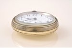 карманные часы, металл, 6.8 x 5.4 см, Ø (циферблат) 46.8 мм, трещина на циферблате, на ходу...
