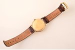 wristwatch, "Zenith", Switzerland, gold, 18 K standart, (total weight) 35.40 g, 4.05 x 3.6 cm, Ø (di...
