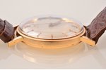 wristwatch, "Zenith", Switzerland, gold, 18 K standart, (total weight) 35.40 g, 4.05 x 3.6 cm, Ø (di...