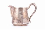 cream jug, silver, 84 standard, 186.40 g, h 10.7 cm, master Robert Kohun, 1883, St. Petersburg, Russ...