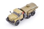 car model, ZIL 131, "Flammable", "Russian collection", metal, Russia, ~2000...
