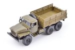 car model, Ural 4320, "Russian collection", metal, Russia, ~2000...