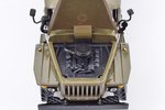car model, Ural 4320, "Russian collection", metal, Russia, ~2000...