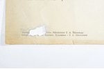 Kā Taņa saslima ar kailo ēdi, 1955 g., papīrs, 57.5 x 90.5 cm, Izdevējs - Republikas sanitārās izlgī...