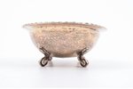 candy-bowl, silver, 800 standard, 114.95 g, 12.8 x 9.4 x 4.6 cm, the 2nd half of the 20th cent., Ita...