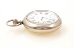 pocket watch, "H. Williamson ltd", military, Great Britain, metal, 7.2 x 5.8 cm, Ø 41.6 mm, cracks o...