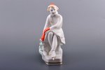 figurine, Skater Girl, porcelain, USSR, Latvia, Riga porcelain factory, molder - Oksana Zhnikrup, th...