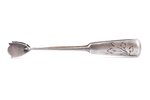sugar tongs, silver, 84 standard, 26.60 g, engraving, 12.7 cm, 1899-1908, Moscow, Russia...