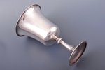 cup, silver, 830 standard, 379.90 g, h 22.5 cm, 1923, Sweden...