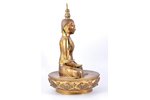 figurine, Buddha, bronze, h 40 cm, weight 1600 g....
