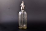 bottle, for mineral water, akc. sab. "Vērmaņa parks", Riga, Latvia, the 20ties of 20th cent., h 30 c...
