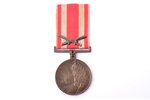 medal, For Latvia, 1918-1928 (10 years of independence), with swords, Latvia, 1928, 39.2 x 35.2 mm...