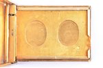 powder-box, silver, 875 standard, 69.90 g, 8 x 4.9 x 6.5 cm, Jeweller factory of Sverdlovsk, 1954-19...