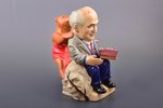 statuete - krūka, Prezidents Gorbačovs, porcelāns, Lielbritānija, Kevin Francis ceramics, modeļa aut...