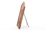 tabletop thermometer, wood, metal, Europe, 20.4 x 8 cm, NO DELIVERY - LOCAL PICKUP ONLY!...