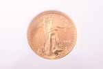 5 dolāri, 2007 g., zelts, ASV, Ø 16.5 mm, MS 70...
