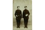 photography, soldiers portrait, Russia, beginning of 20th cent., 14x8,8 cm...