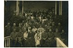 photography, officers and intellectuals on the event (on cardboard), Russia, beginning of 20th cent....