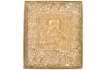 icon, Feodorovskaya Icon of the Mother of God, copper alloy, Russia, the end of the 19th century, 14...