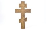 cross, The Crucifixion of Christ, copper alloy, 5-color enamel, Russia, 25.4 x 14.2 cm, 398.15 g....