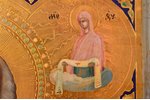 icon, Saint Nicholas the Miracle-Worker, board, painting, gold leafy, Russia, 26.5 x 22.1 x 1.9 cm...