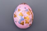 easter egg, "Christ is Risen!", porcelain, private factories (Kuznetsov manufactory?), Russia, h 7.1...