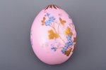 пасхальное яйцо, "Христос Воскресе!", роспись, цировка по золоту, фарфор, частные заводы (фабрика Ку...