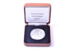 5 euro, 2014, Old Stenders, with a certificate signed by the author, silver, Latvia, 22.00 g, Ø 35.0...