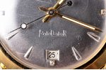 wristwatch, "Paul Buhre", RotoDator, automatic, Switzerland, gold, metal, diamonds, 18 K standart, 3...