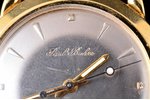 наручные часы, "Paul Buhre", RotoDator, автоматический завод, Швейцария, золото, металл, бриллианты,...