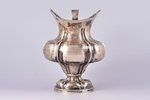 cream jug, silver, 875 standard, 309.05 g, h - 14.2 cm, by Hermann Bank, the 20-30ties of 20th cent....