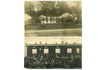photography, 2 pcs., to the front near Daugavpils, Latvia, USSR, beginning of 20th cent., 12,26,6, 1...