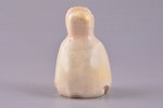 figurine "Yakut" from walrus tusk, USSR, the 1st half of the 20th cent., h - 5.1 cm...