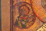 icon, Saint Nicholas the Miracle-Worker, board, painting, Russia, the border of the 19th and the 20t...