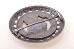sakta, made of 5 lats coin, silver, 875 standard, 35.55 g., the item's dimensions Ø 5 cm, the 20-30t...