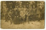 photography, staff of the 295th Svirsk Infantry Regiment, in the center colonel S. Lemeshevsky, Russ...