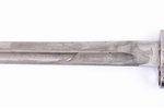 dagger with scobbar, Vojno Tehnicki Zavod, blade length 38.3 cm, total length 51.5 cm, Yugoslavia, t...