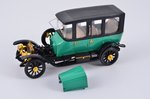 car model, Russo-Balt S24/40 Limousine Berlin 1913 Nr. A37, ~ 1980, with engine, missing taillight...