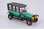 car model, Russo-Balt S24/40 Limousine Berlin 1913 Nr. A37, ~ 1980, with engine, missing taillight...