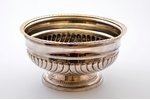 candy-bowl, silver, 84 standard, 447.20 g, Ø - 18.8 cm, h - 10.1 cm, by Adolf Shper, 1836, St. Peter...
