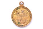 медаль, В память 200-летия морского сражения при Гангуте, Российская Империя, 1914 г., 34.4 x 28.1 м...