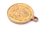 медаль, В память 200-летия морского сражения при Гангуте, Российская Империя, 1914 г., 34.4 x 28.1 м...