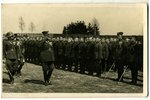 фотография, Латвийская Армия, парад 9-го Резекненского пехотного полка, Латвия, 20-30е годы 20-го ве...