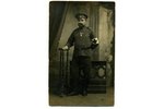 fotogrāfija, sanitārs, Krievijas impērija, 20. gs. sākums, 13,5x8,5 cm...