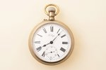 pocket watch, "Paul Buhre", Switzerland, the beginning of the 20th cent., metal, 8 x 5.7 cm, Ø 48 mm...