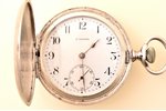 карманные часы, "Moser", мужские, Швейцария, серебро, 875 проба, 89.10 г, 7.2 x 5.2 см, Ø 42 мм, в р...