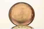 карманные часы, "Cylindre", женские, Швейцария, серебро, 875 проба, 29.45 г, 4.7 x 3.4 см, Ø 25 мм,...