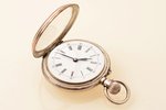 pocket watch, women, Switzerland, silver, metal, 800 standart, (total weight) 33.30 g, 5.1 x 3.5 cm,...
