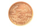 5 долларов, 2002 г., золото, США, MS 70...